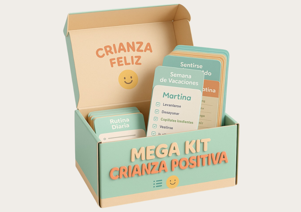 Sistema de Crianza Positiva: Kit Visual de Rutinas Diarias